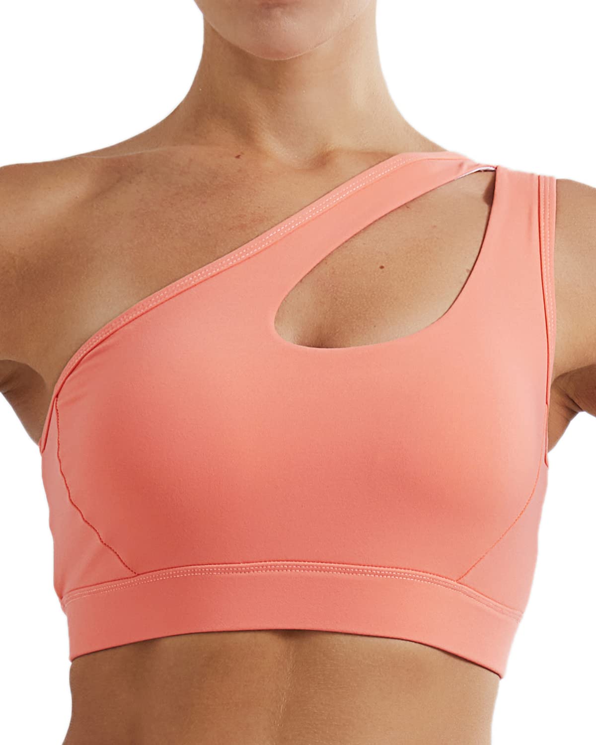 One Shoulder Sports Bra