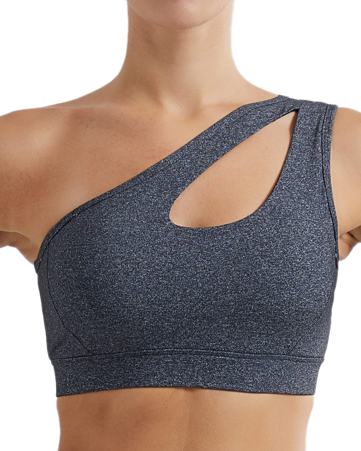 One Shoulder Sports Bra