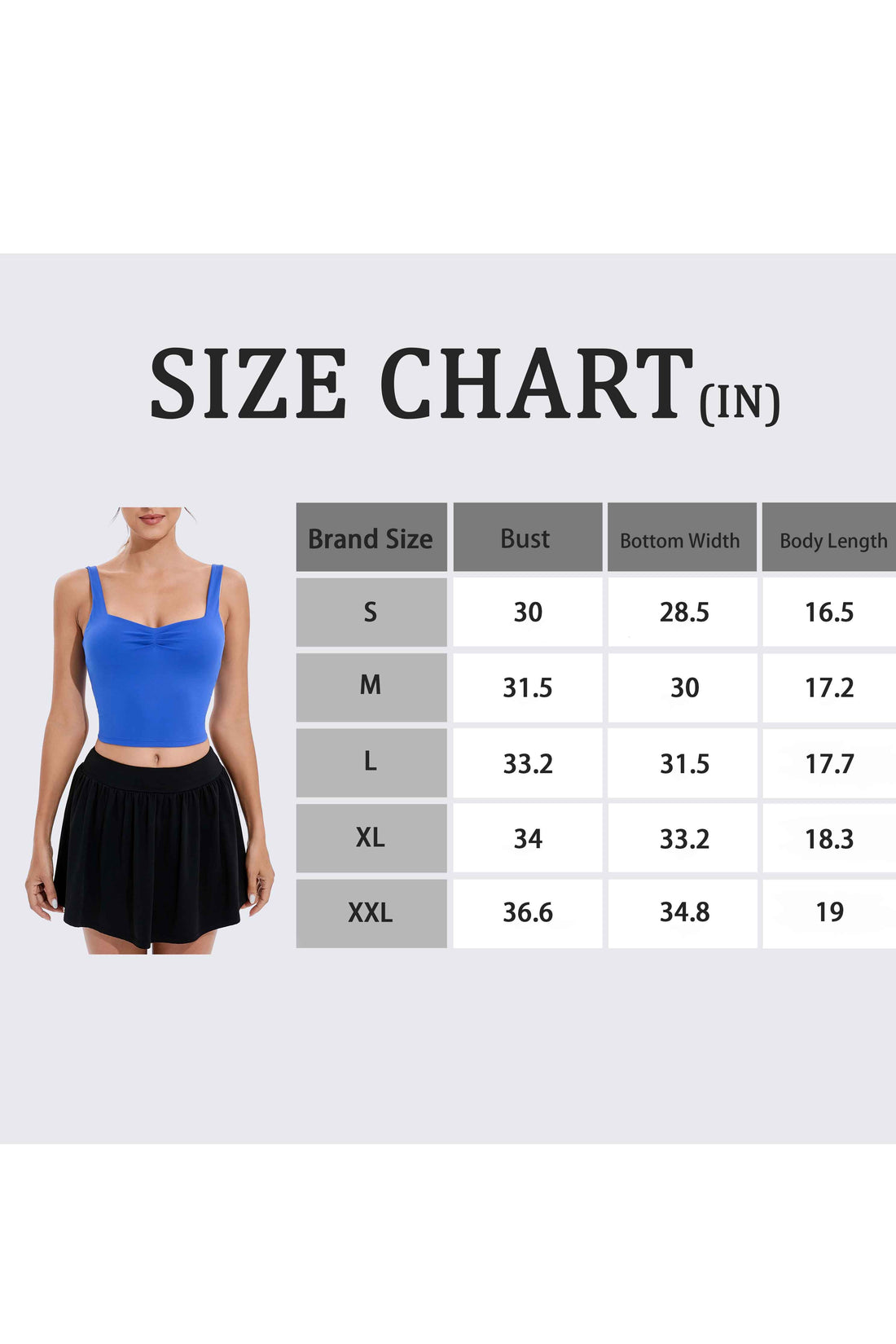 RUNNING GIRL Women’s Yoga Tank Top Built-in Bra Slim Fit Crop Athletic Camisole Soft Stretch Workout Top for Yoga Gym Tennis Casual