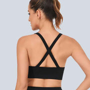 RUNNING GIRL® High-Impact Sculpting Sports Bra | Fixed Moulded Cups & Versatile Racerback Design