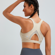 RUNNING GIRL® High-Impact Racerback Sports Bra | Molded Cup High Support Bra