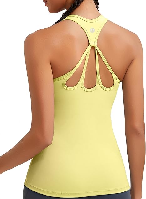 RUNNING GIRL | Elevate Wide-Strap Racerback Tank Top