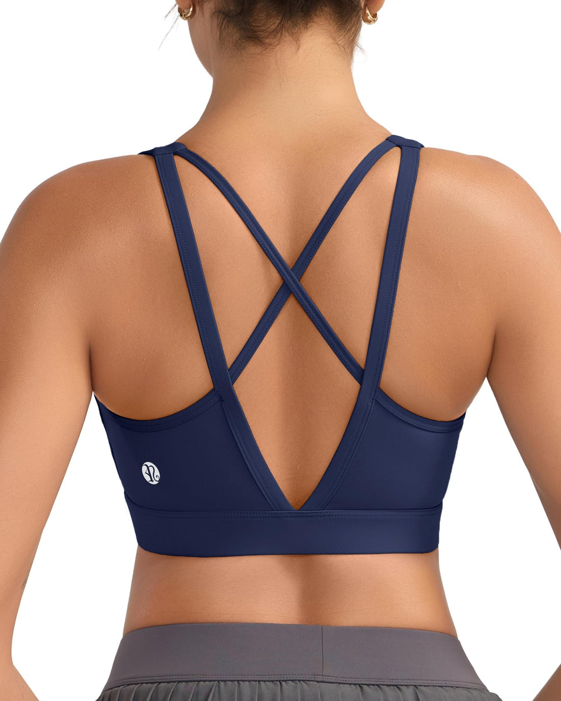 RUNNING GIRL® Medium-High Support Crisscross Back 2-in-1 Versatile Sports Bra