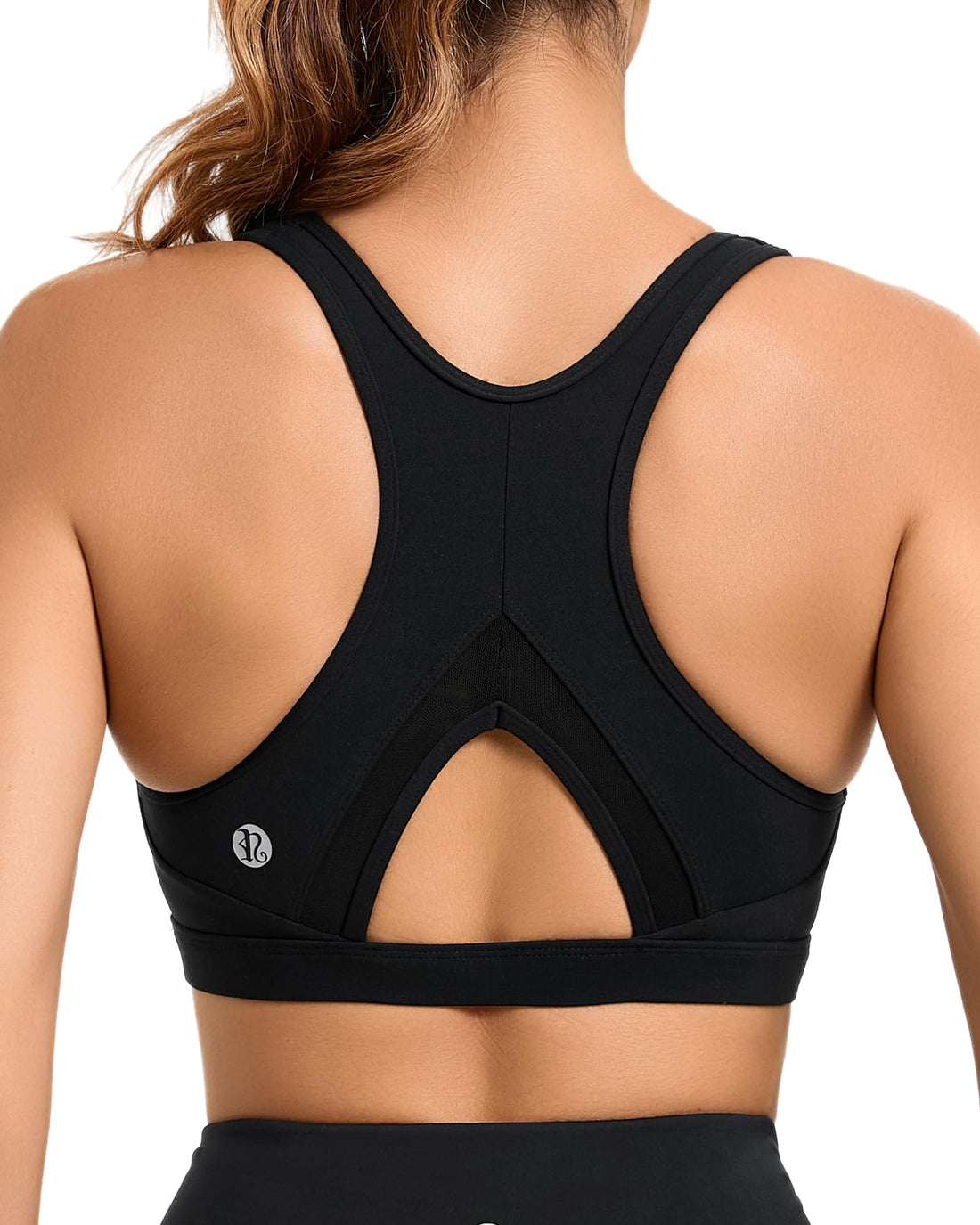 RUNNING GIRL® High-Impact Racerback Sports Bra | Molded Cup High Support Bra for Women