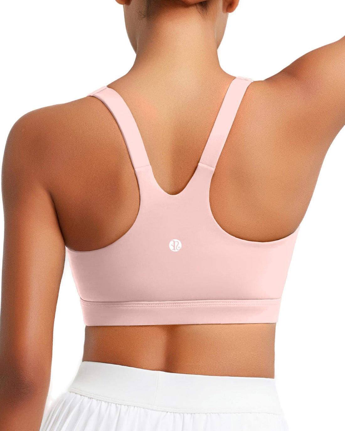 RUNNING GIRL® High-Impact Crisscross Back Sports Bra with Removable Pads