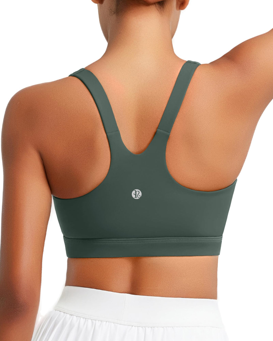 RUNNING GIRL® High-Impact Crisscross Back Sports Bra with Removable Pads