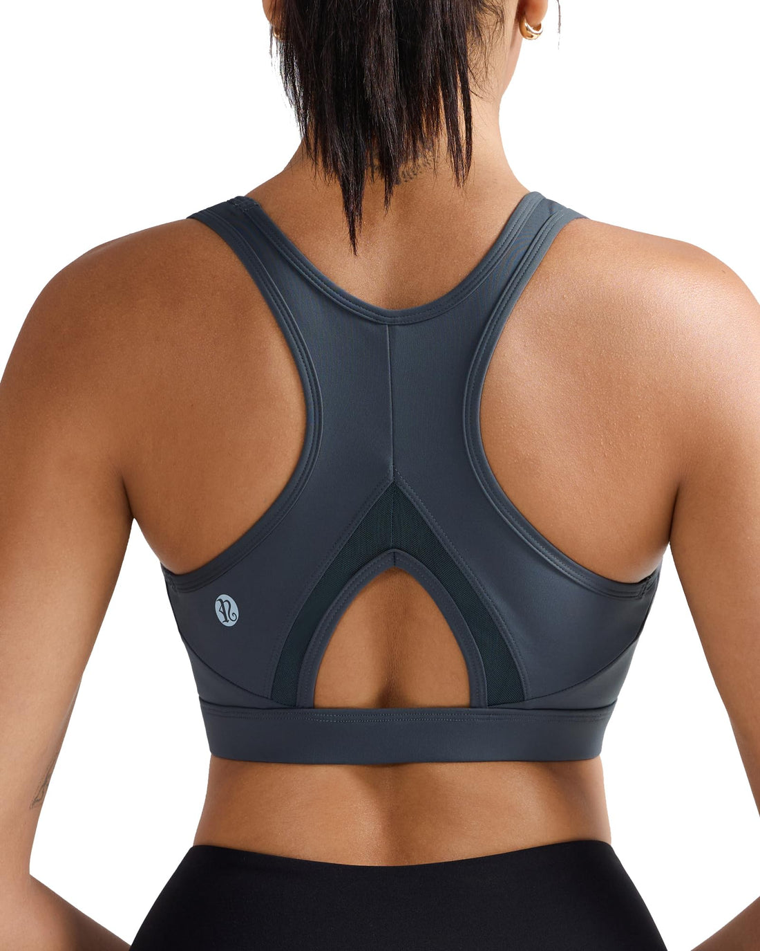 RUNNING GIRL® High-Impact Racerback Sports Bra | Molded Cup High Support Bra for Women