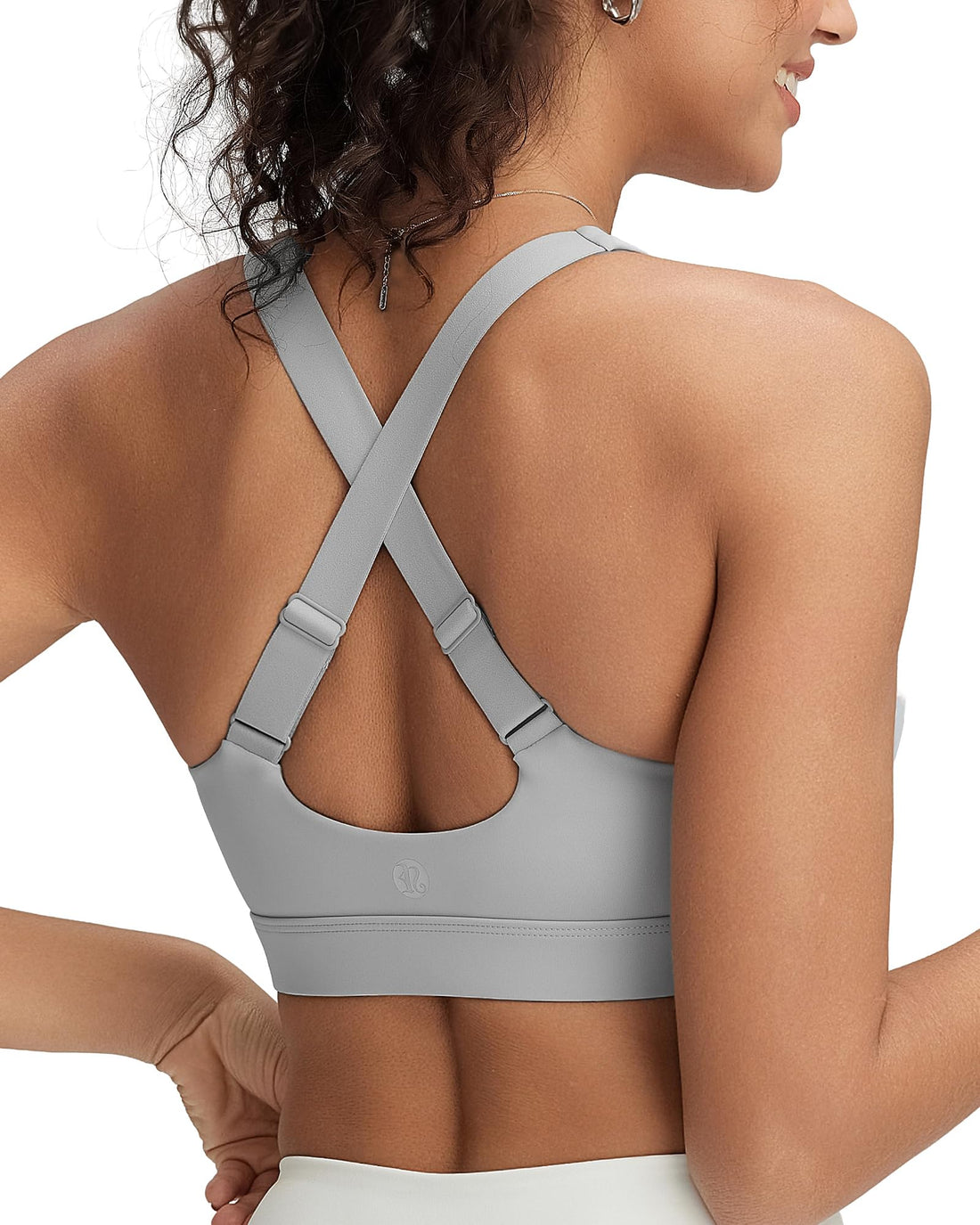 High Impact Sports Bra for Women, Adjustable Straps High Support Workout Bra