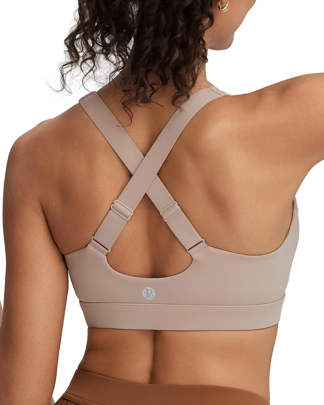High Impact Sports Bra for Women, Adjustable Straps High Support Workout Bra