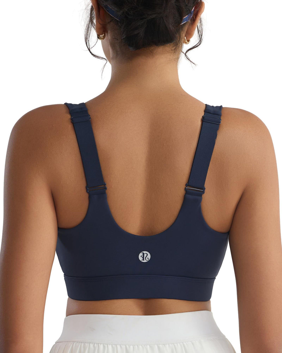 Plus Size Full‑Coverage High Impact Sports Bra, Wirefree Bounce Control Running Bra