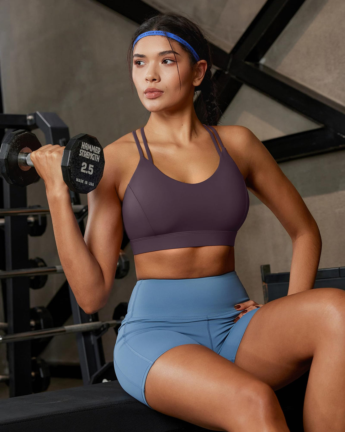 RUNNING GIRL® Sexy Crisscross Yoga Bra | Thin Breathable Strappy Back Sports Bra