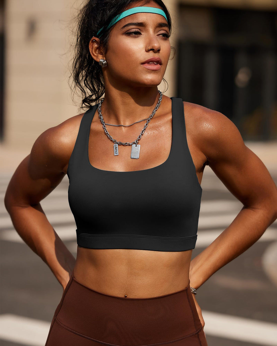 RUNNING GIRL® High-Support Sculpt Sports Bra - Fixed Molded Cups