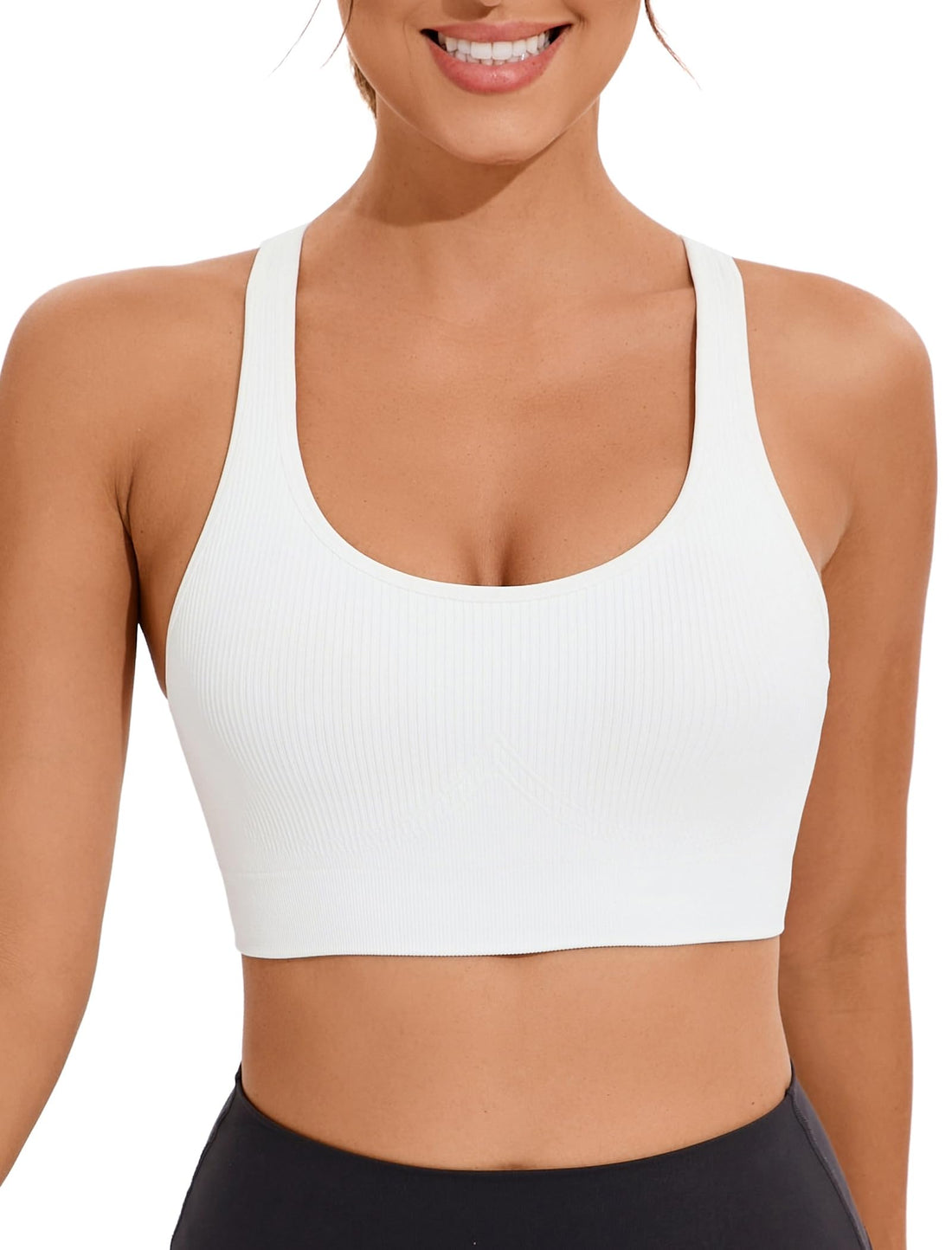 RUNNING GIRL® High-Impact Sculpting Sports Bra | Fixed Moulded Cups & Versatile Racerback Design