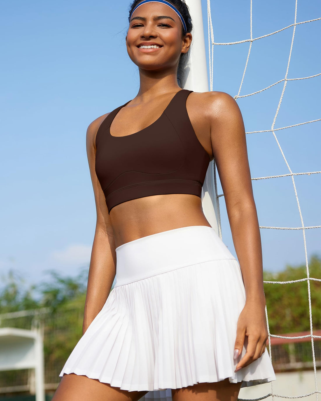 Plus Size Full‑Coverage High Impact Sports Bra, Wirefree Bounce Control Running Bra