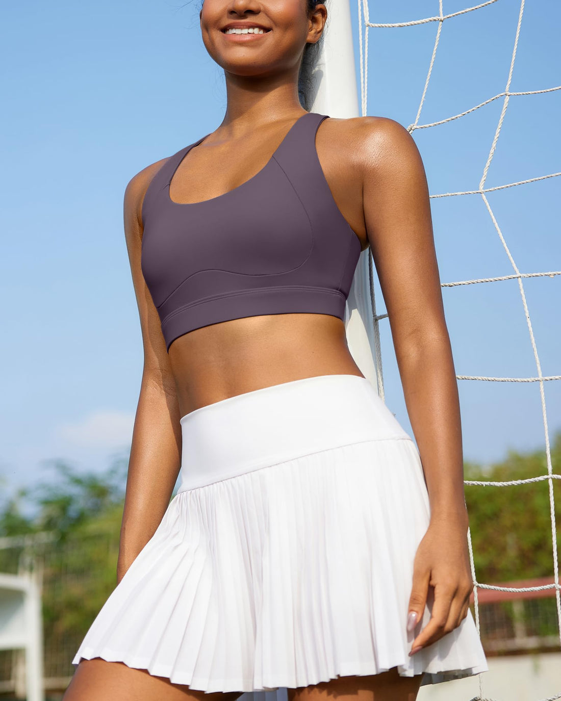 Plus Size Full‑Coverage High Impact Sports Bra, Wirefree Bounce Control Running Bra