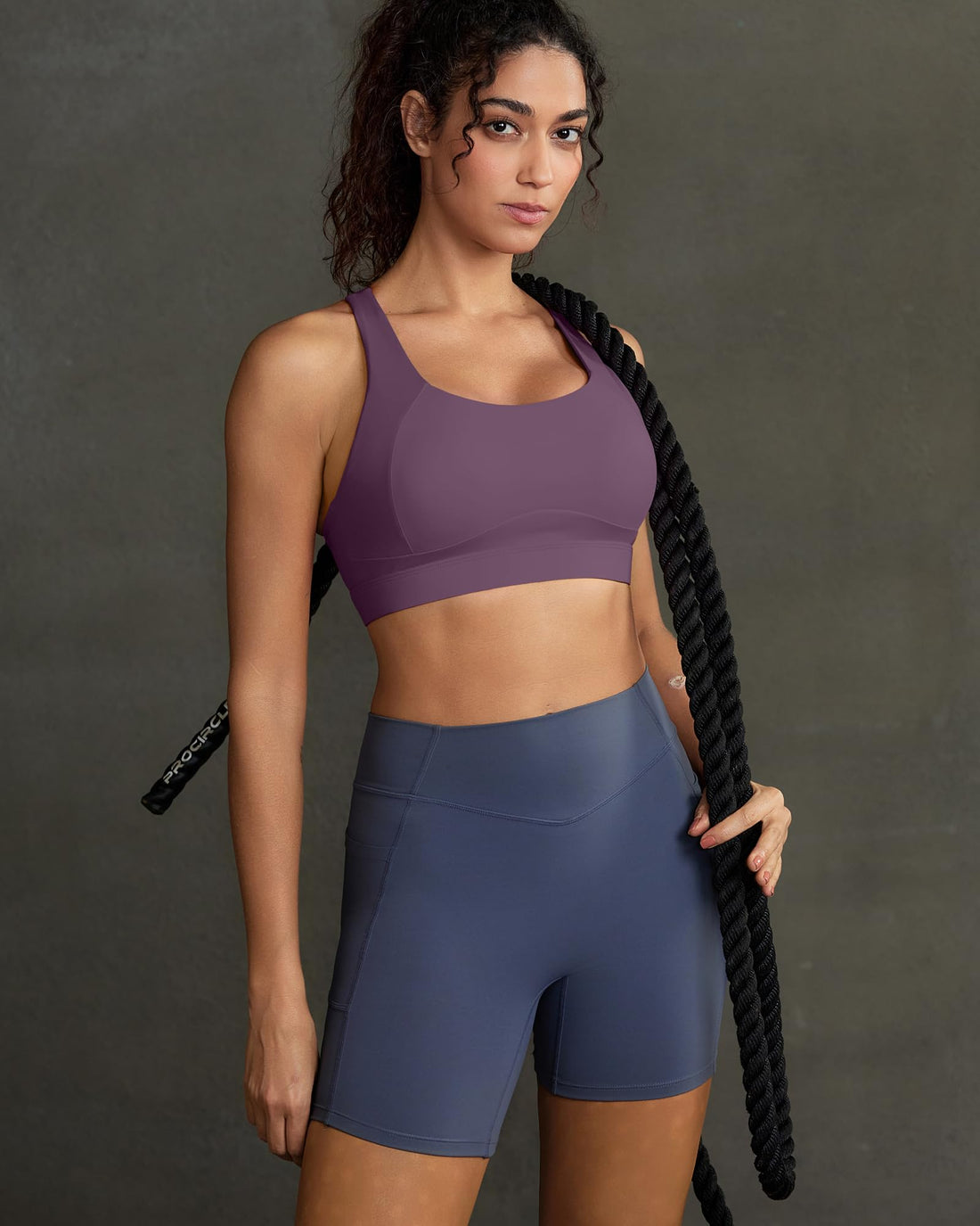 High Impact Sports Bra for Women, Adjustable Straps High Support Workout Bra