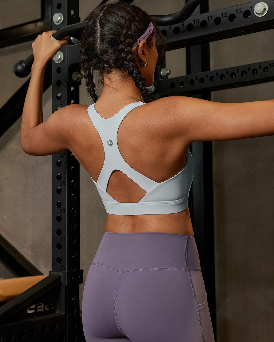 RUNNING GIRL® High Support Molded Cup Sports Bra with Sewn-in Pads
