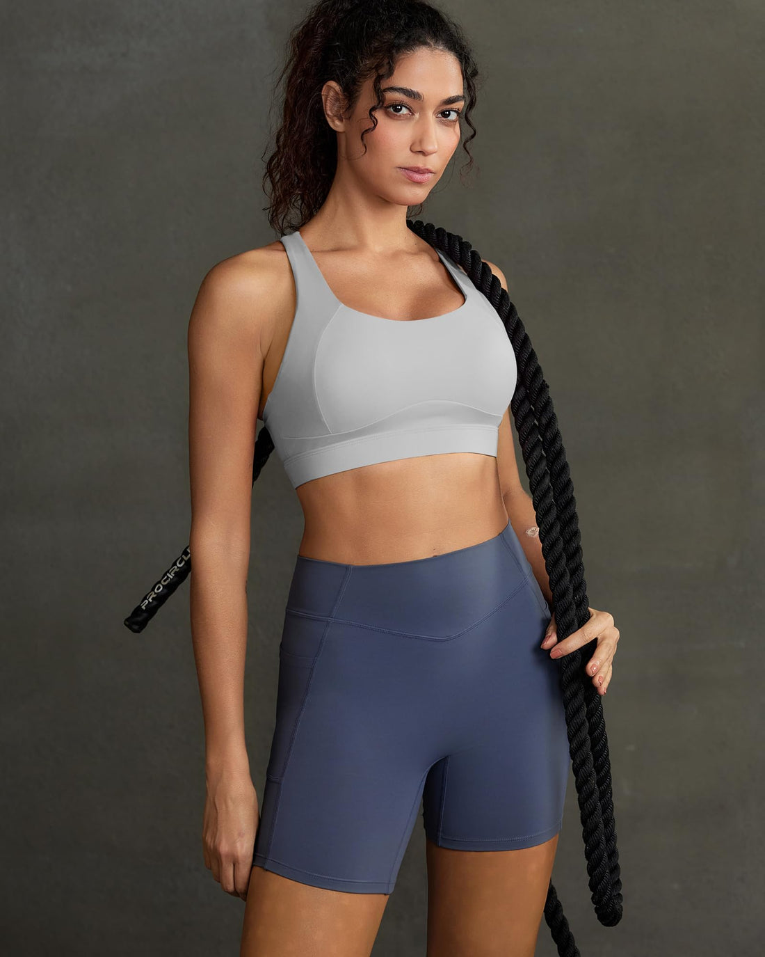High Impact Sports Bra for Women, Adjustable Straps High Support Workout Bra