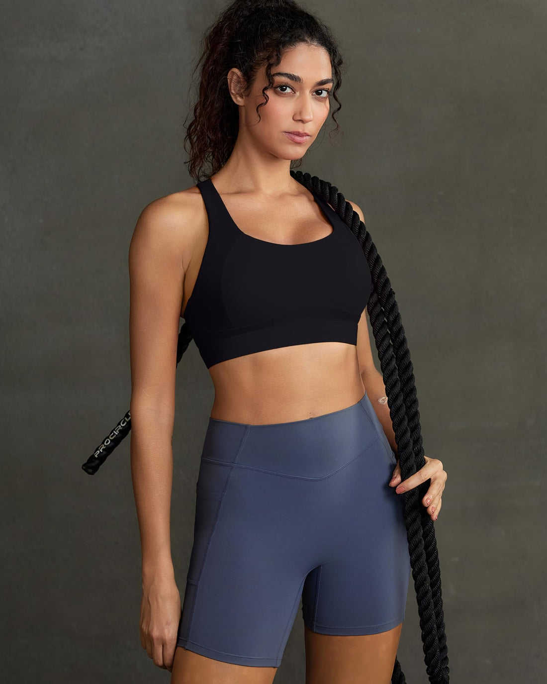 High Impact Sports Bra for Women, Adjustable Straps High Support Workout Bra