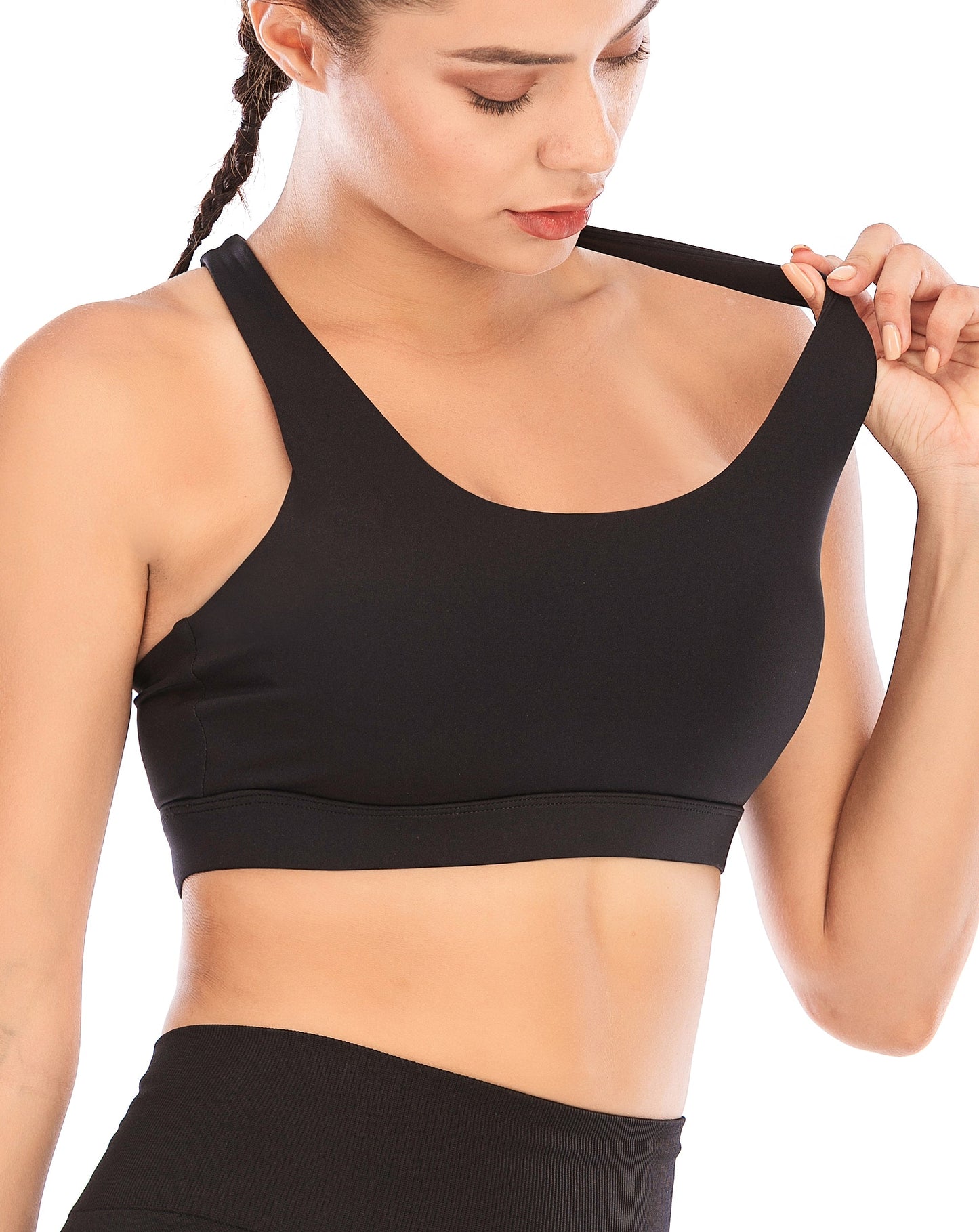 Medium Support Criss-Cross Sports Bra