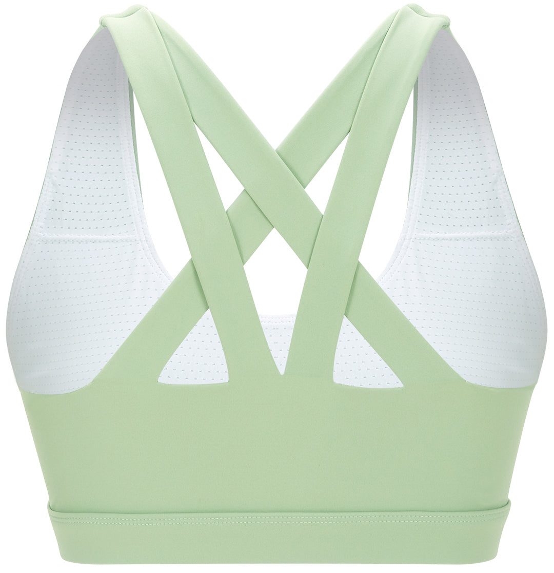 Medium Support Criss-Cross Sports Bra