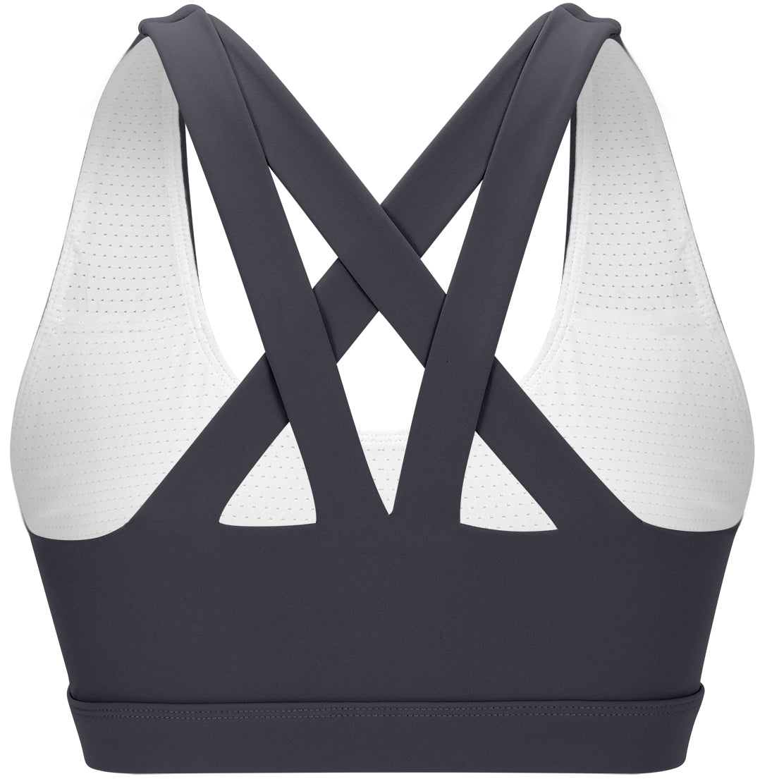 Medium Support Criss-Cross Sports Bra