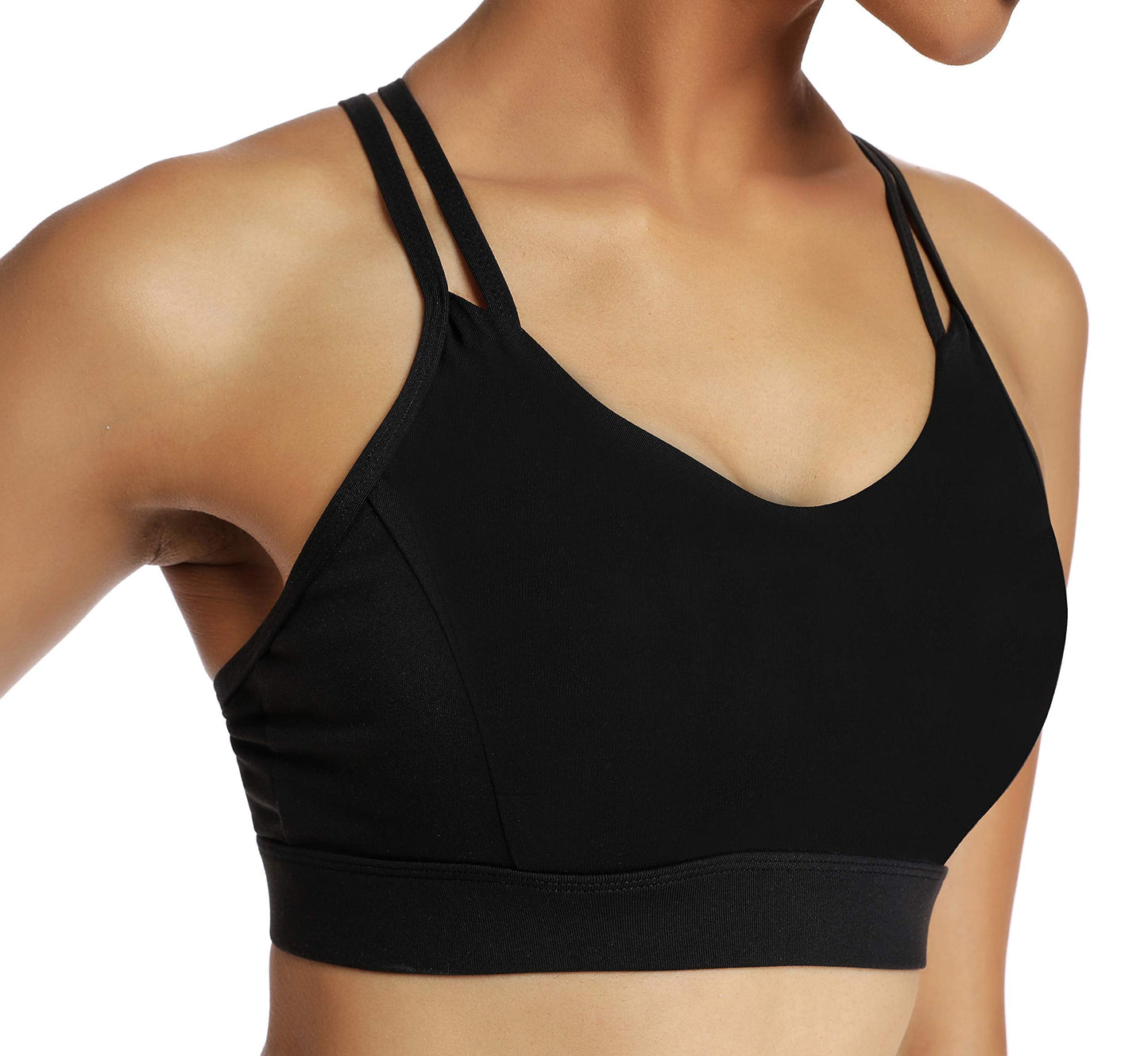 Light Support Strappy Sports Bra
